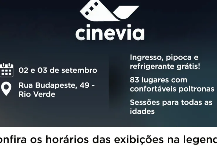 Cinema drive-in do Cine Via Araucária na cidade de Colombo