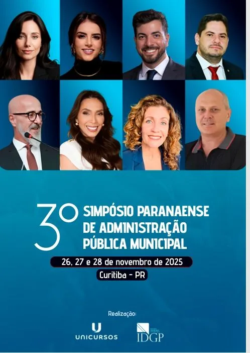 3º Simpósio Paranaense de Administração Pública Municipal debate eficiência, inovação e boas práticas na gestão pública.