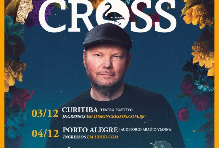 Christopher Cross em turnê pelo Brasil — shows em Porto Alegre e São Paulo em dezembro de 2025.