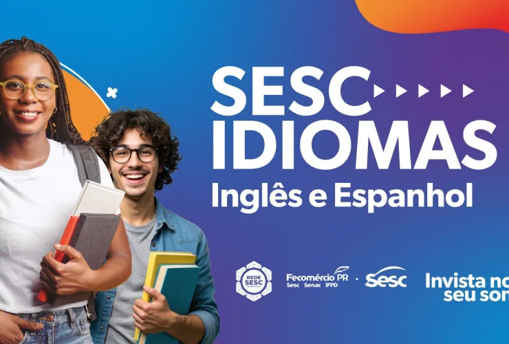 Alunos do Sesc PR em curso gratuito de idiomas