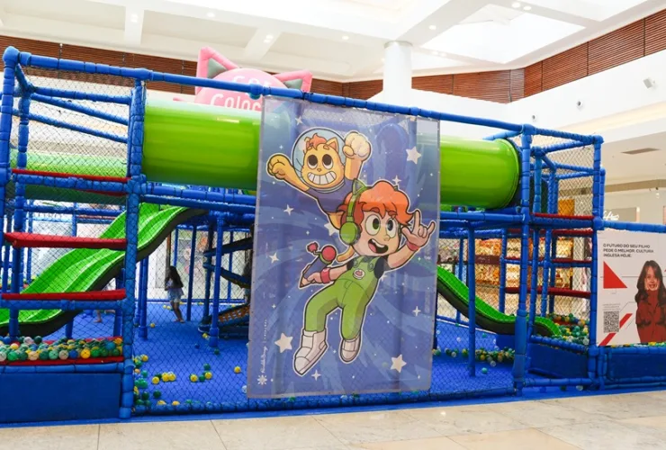 Parque Gato Galáctico no Catuaí Shopping Londrina