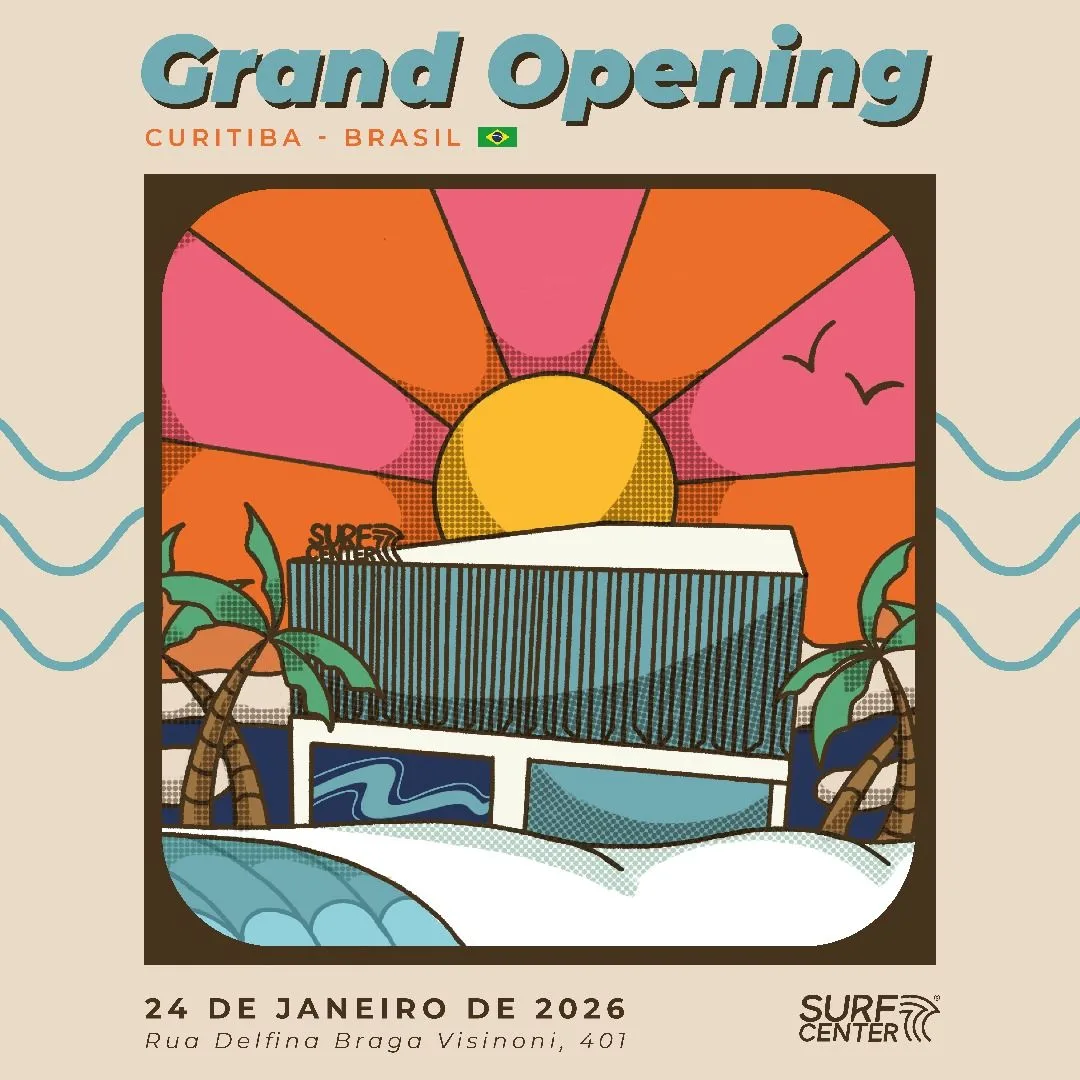 Surf Center Curitiba com piscina coberta e aquecida