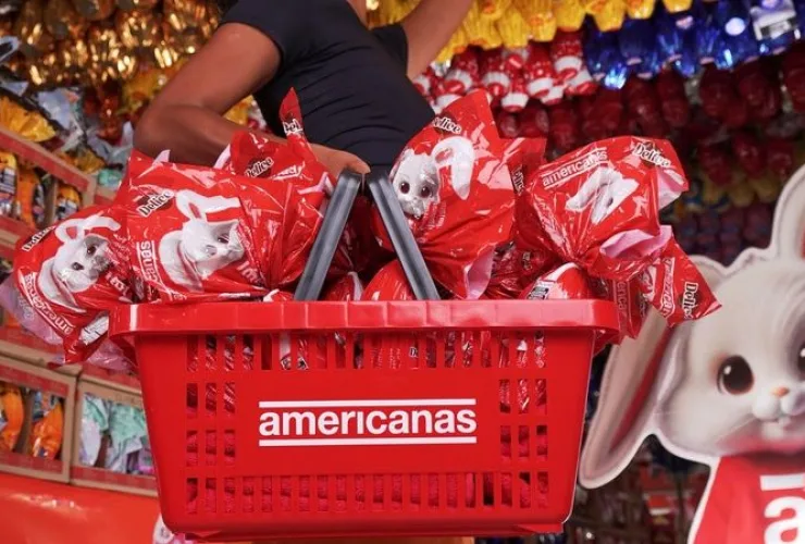 Campanha de Páscoa nas lojas Americanas
