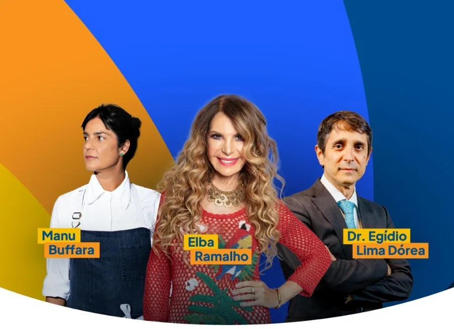 Novas atrações: Dr. Egídio Lima Dórea e Manu Buffara integram programação da Semana S do Comércio