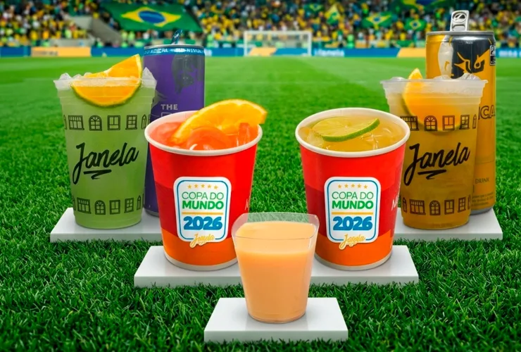 Janela Bar lança menu temático da Copa com burgers e drinks inspirados em seleções