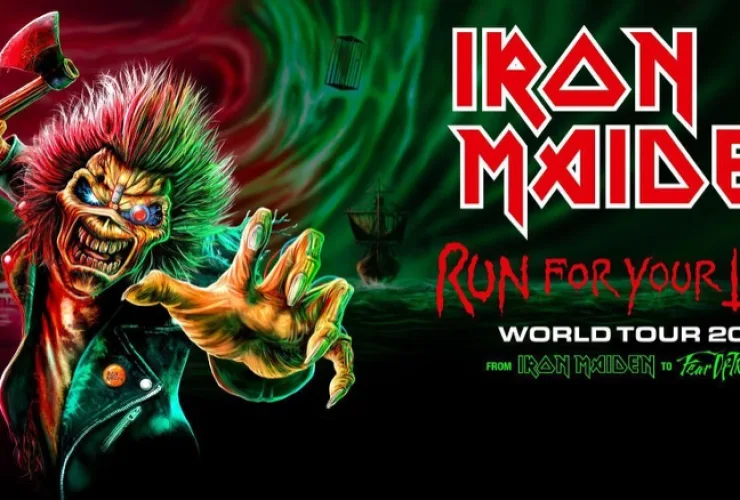 Iron Maiden anuncia show em Curitiba com turnê mundial de 50 anos