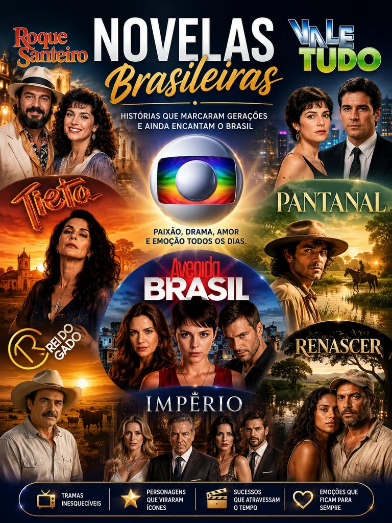 Novelas Brasileiras: entre o brilho histórico e a crise de audiência