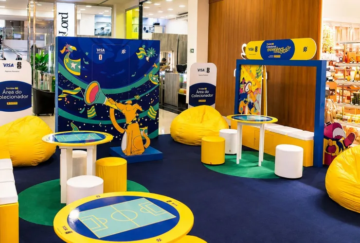 Visa e Banco do Brasil levam experiência da Copa do Mundo da FIFA 2026™ ao Shopping Curitiba