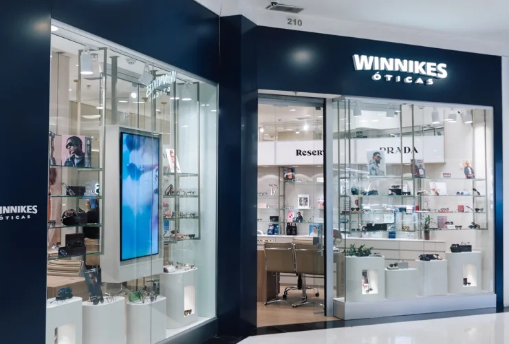 Óticas Winnikes reinaugura loja no Shopping Curitiba com tecnologia alemã de ponta