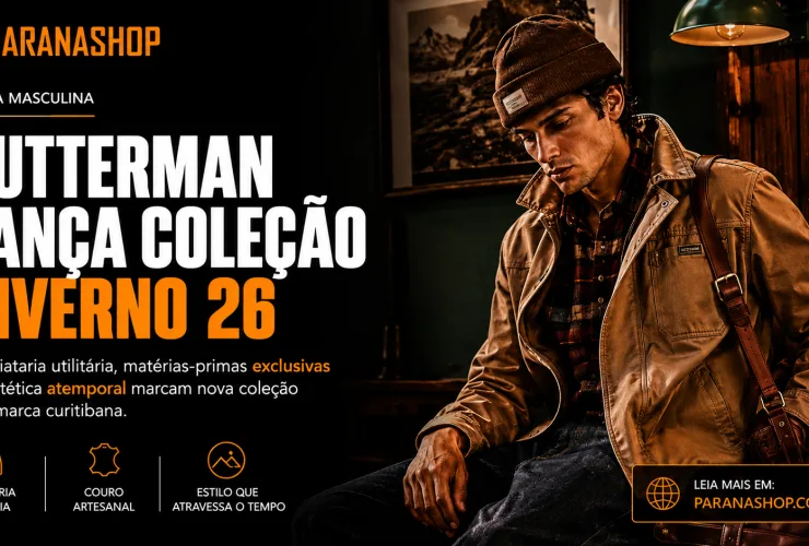 Cutterman lança coleção Inverno 26 com alfaiataria