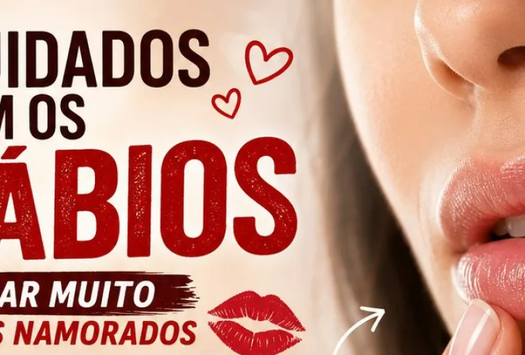 Lábios hidratados e saudáveis no inverno com cuidados para evitar ressecamento