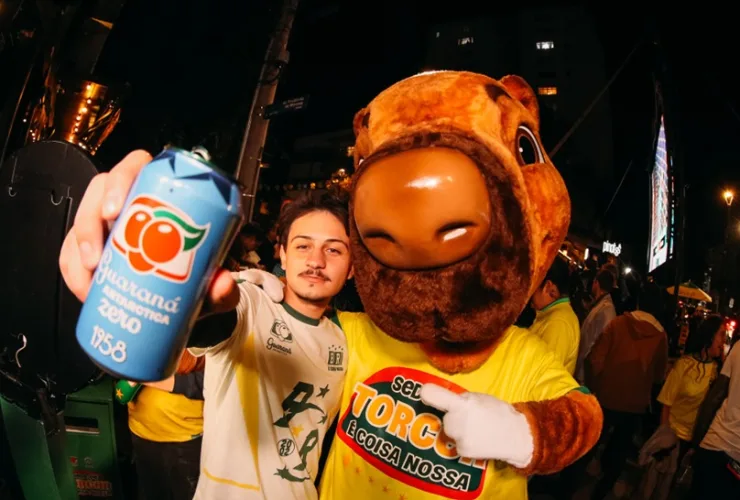 Guaraná Antarctica leva Point do Torcedor à Prudente de Moraes para jogos do Brasil
