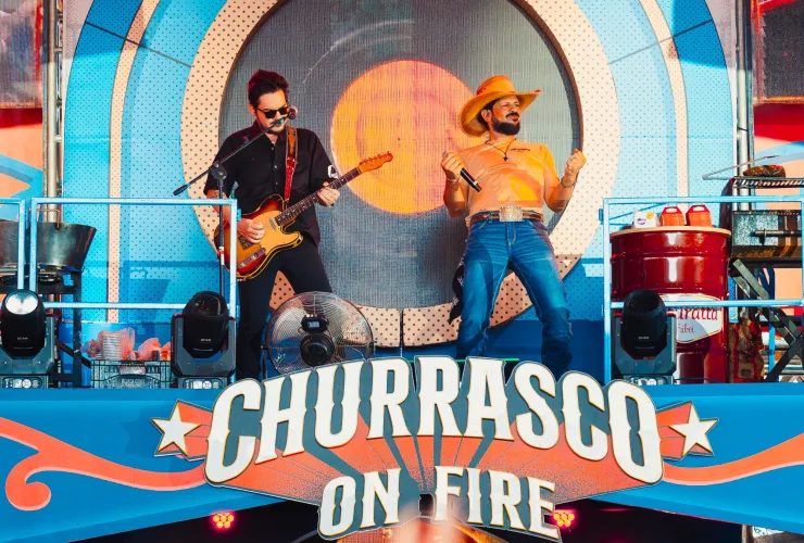 Onde assistir ao jogo do Brasil em Cascavel? Churrasco On Fire terá telões, open churras e Fernando & Sorocaba