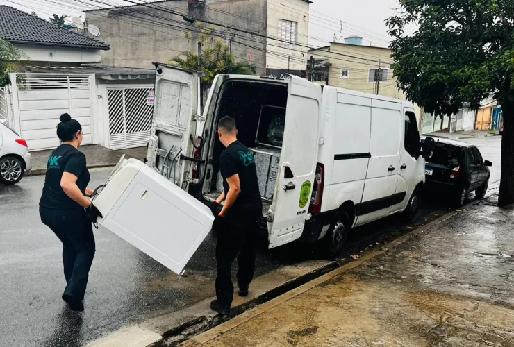 Coleta domiciliar gratuita de eletrodomésticos atende todo o Brasil