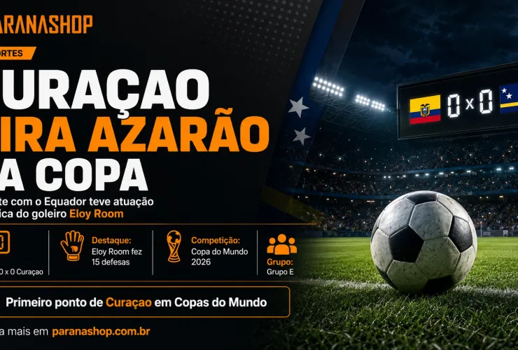 Curaçao vira azarão da Copa do Mundo 2026 após empate com o Equador e atuação histórica do goleiro Eloy Room