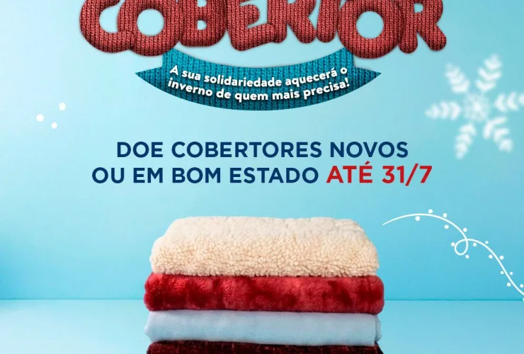 Campanha do Cobertor 2026 arrecada doações para pessoas em vulnerabilidade em Curitiba