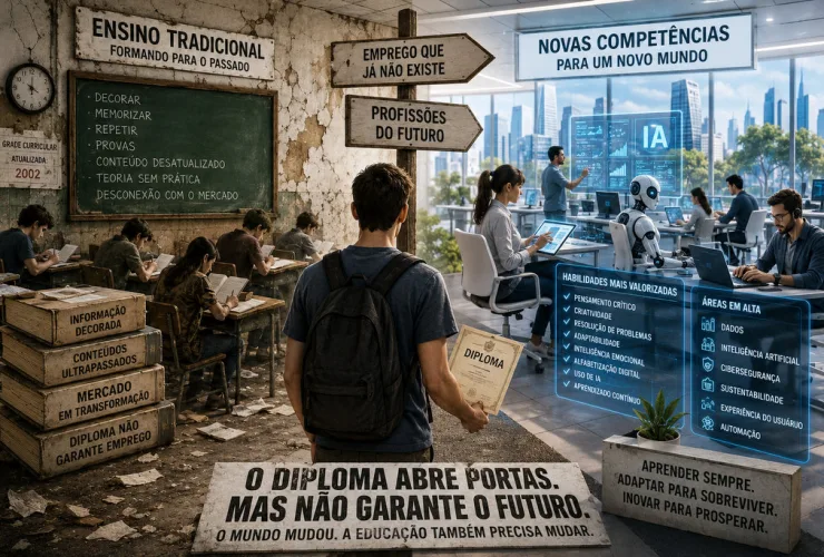 Universidades formam profissionais para empregos que já não existem?