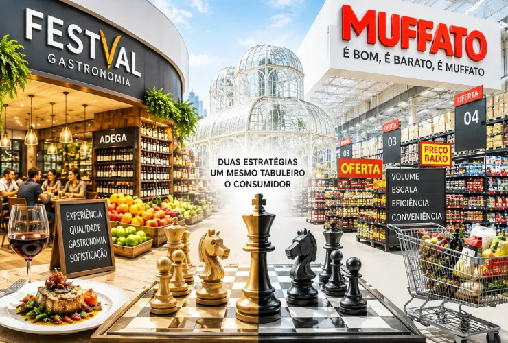 Festval e Muffato disputam Curitiba com estratégias diferentes para conquistar o consumidor