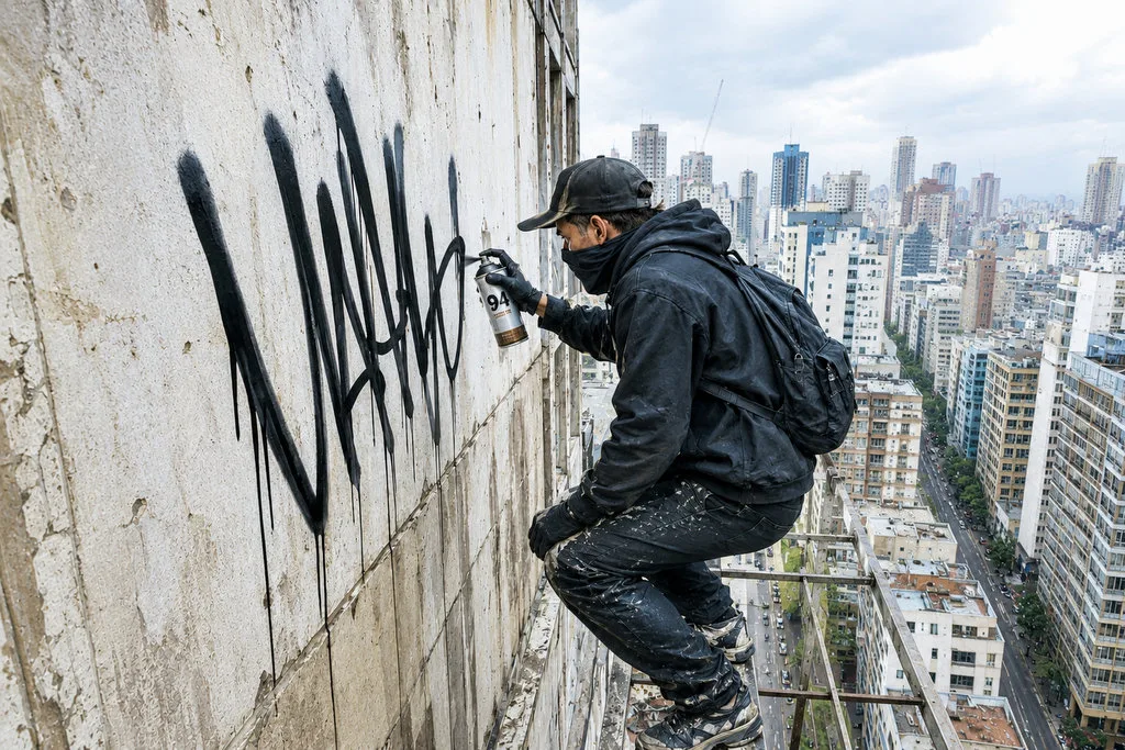 Pichadores desafiam a lei e transformam Curitiba em palco de uma disputa urbana