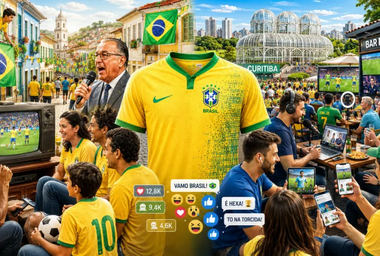 Interesse pela Seleção na Copa 2026 divide torcedores e desafia audiência da TV