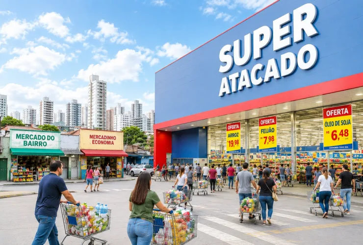 Grandes redes ampliam domínio do varejo alimentar no Paraná e levantam debate sobre preços, concorrência e poder econômico.