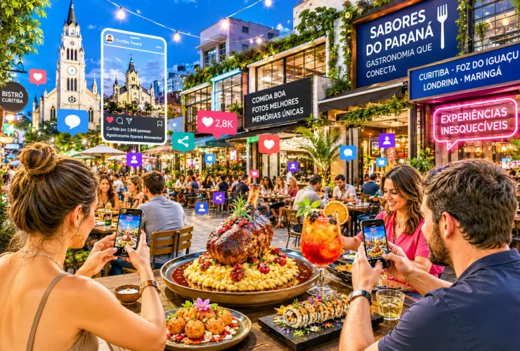 Restaurantes do Paraná viralizam e atraem clientes nas redes