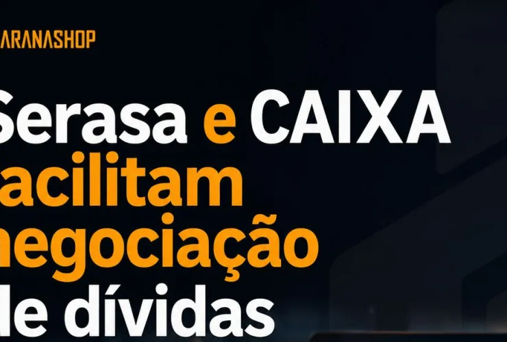 Consumidor consulta plataforma digital para negociar dívidas da CAIXA pelo Serasa Limpa Nome com desconto.