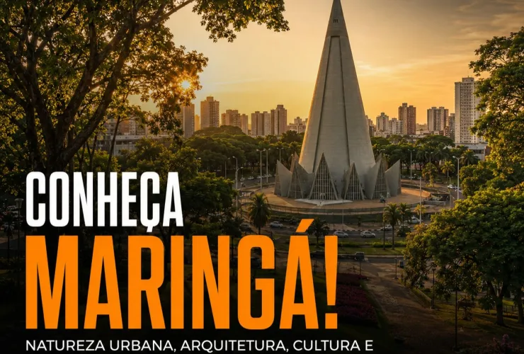 Conheça Maringá: parques, cultura japonesa e turismo urbano no Norte do Paraná