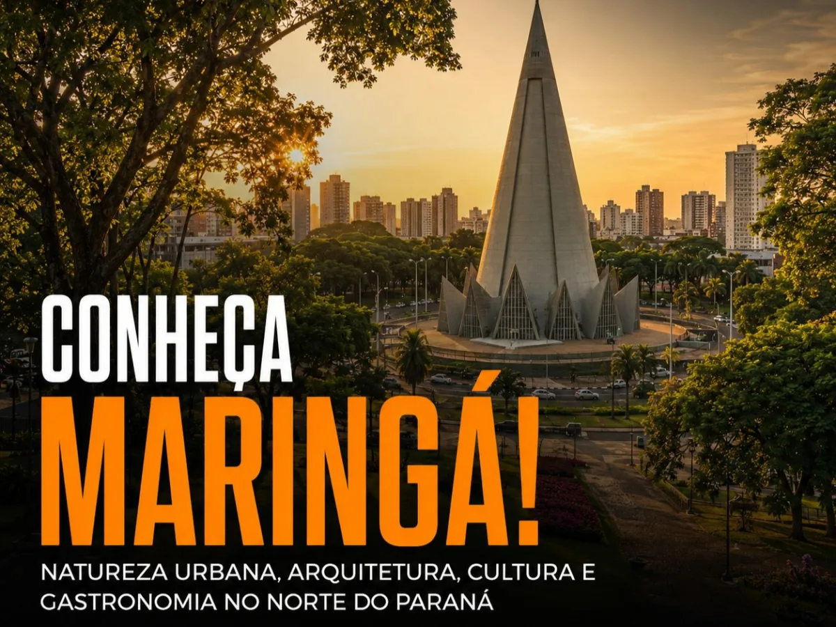 Conheça Maringá: parques, cultura japonesa e turismo urbano no Norte do Paraná