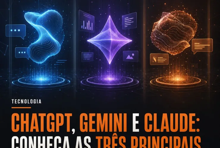 ChatGPT, Gemini e Claude: conheça as três principais inteligências artificiais do mercado