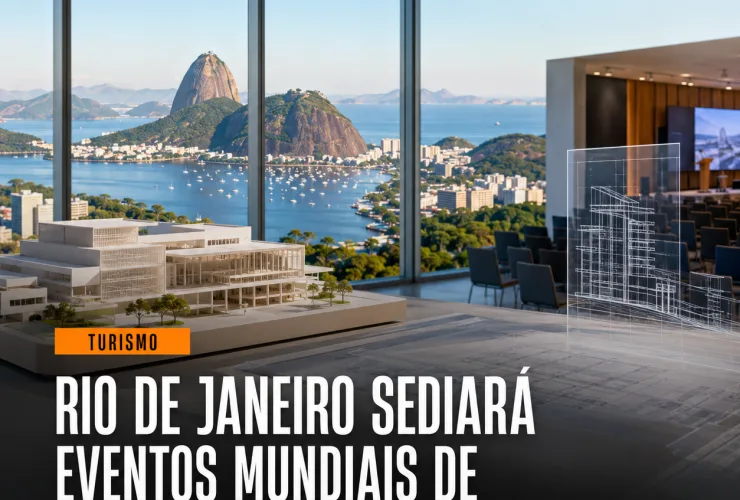 Rio de Janeiro sediará eventos mundiais de arquitetura e saúde em 2028