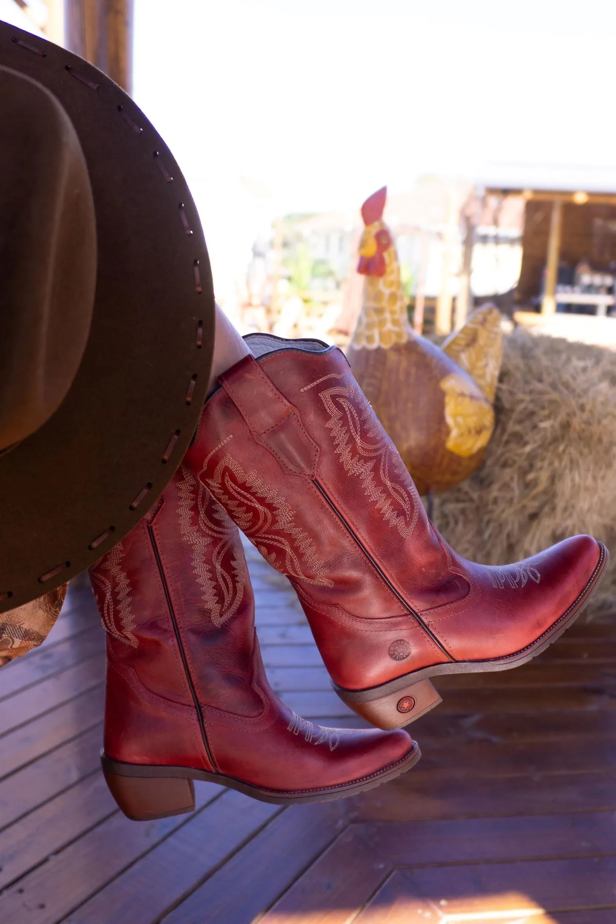 Peças de moda country e western contemporânea da boutique West Alabama em Curitiba