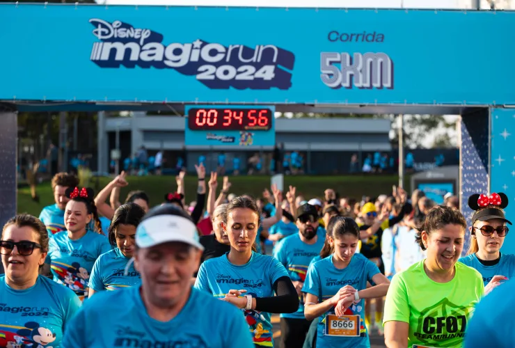 Disney Magic Run estreia em Florianópolis em 12 de outubro; corrida já passou por Curitiba