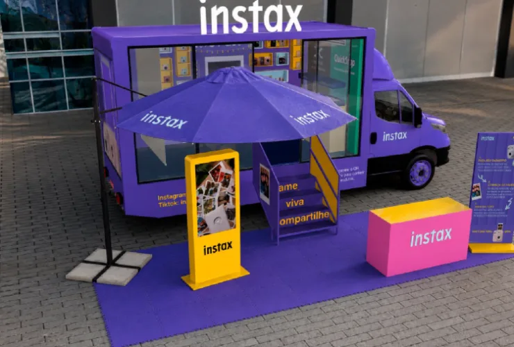 Fujifilm lança Instax mini 13 e leva truck a Curitiba neste sábado (29)