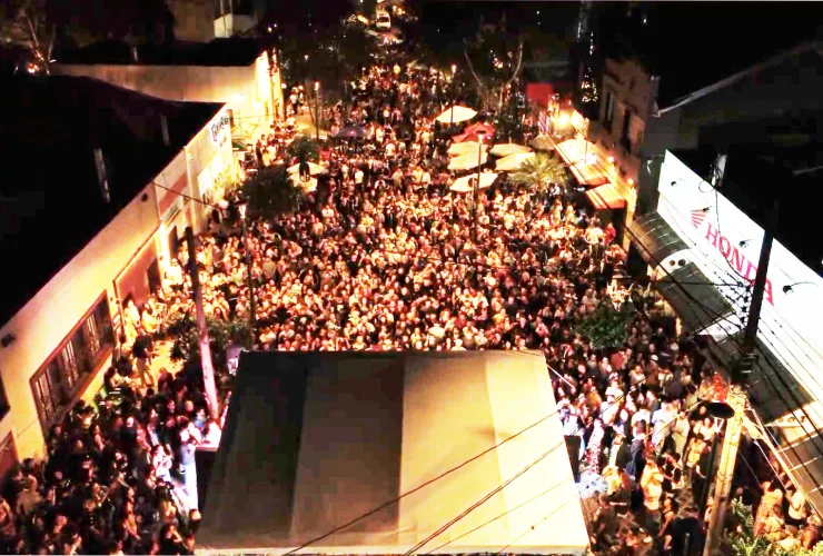 Rua da França reúne shows, gastronomia e atividades gratuitas em Curitiba