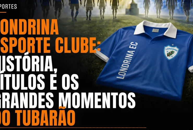 Londrina Esporte Clube: história, títulos e os grandes momentos do Tubarão