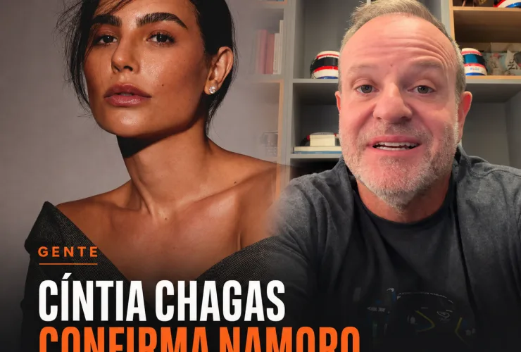 Cíntia Chagas confirma namoro com Rubens Barrichello