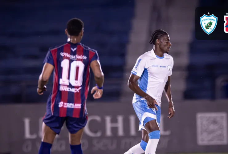 Londrina abre 2 a 0, mas cede empate ao Paraná Clube pela Copa Paraná