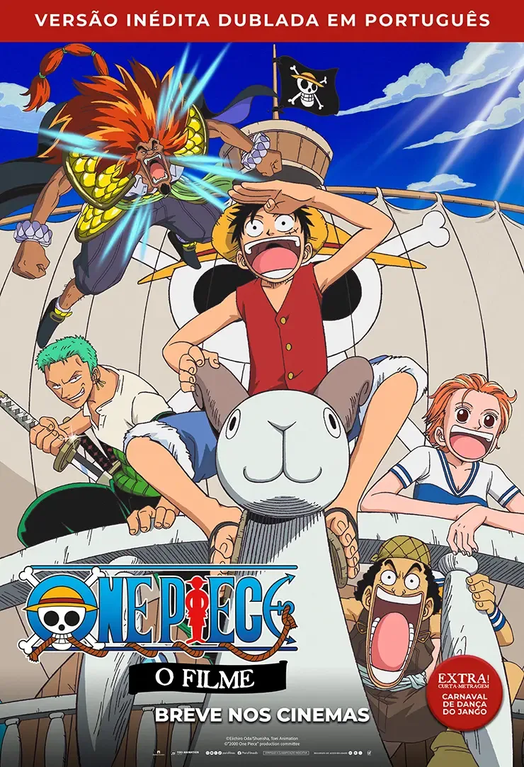 One Piece — O Filme original de 2000 chega dublado aos cinemas nesta quinta (17)