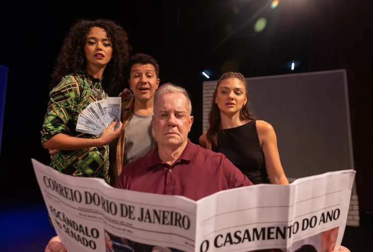 Luiz Fernando Guimarães leva a comédia “Baixa Sociedade” a Curitiba em setembro e outubro
