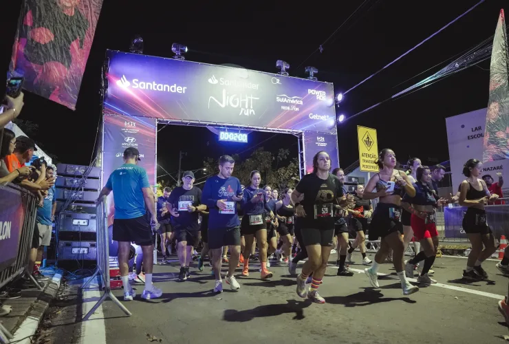 Santander Night Run chega à região de Curitiba em 17 de outubro com 5k e 10k