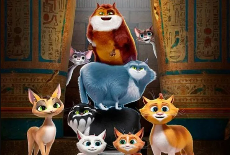 Gatos no Museu 2: animação sobre tesouro egípcio já está em cartaz no Brasil