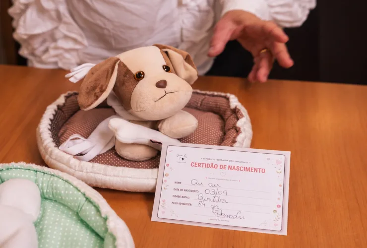 Crianças participam de oficina de confecção de ursinhos pet no Shopping Curitiba
