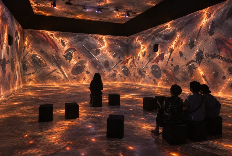 Exposição Roma e Pompeia no Shopping Estação em Curitiba