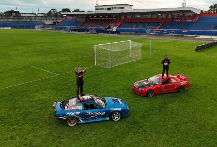 Paraná terá etapa inédita de drift no Estádio Durival de Britto, em Curitiba