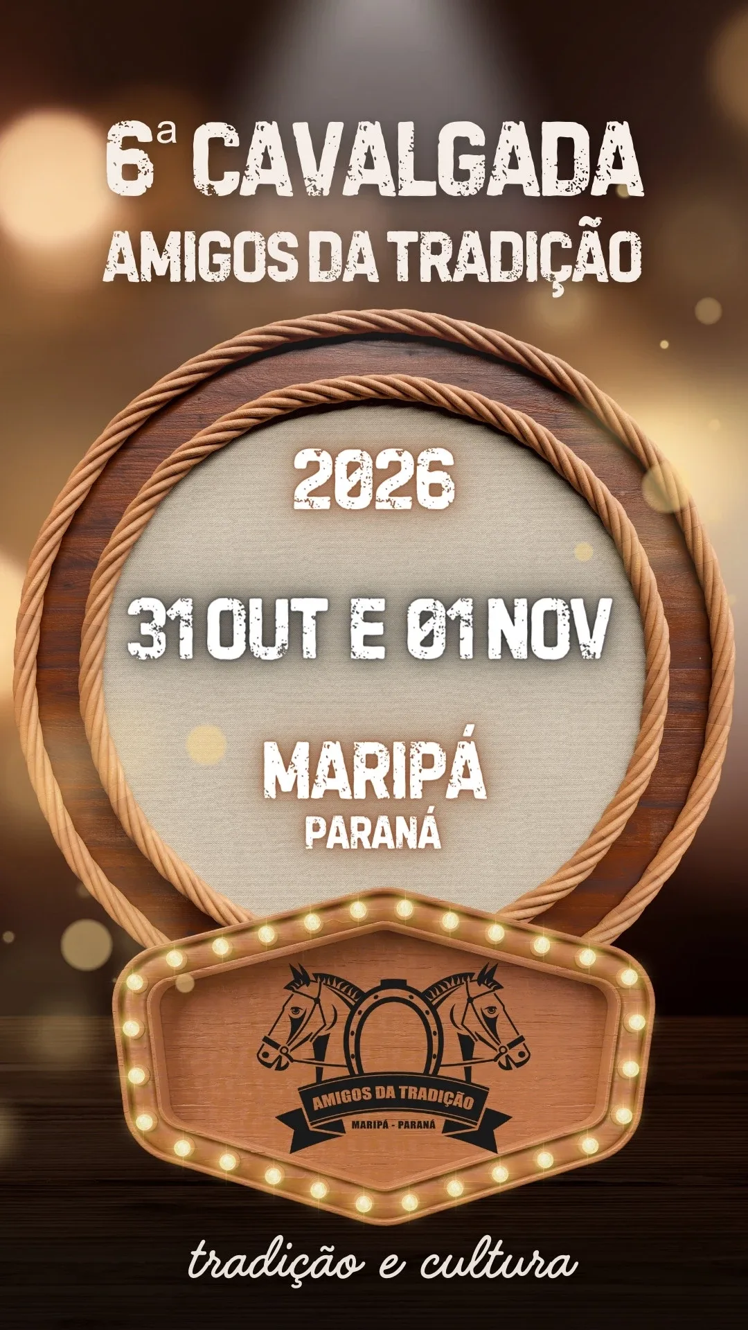 6ª Cavalgada Amigos da Tradição