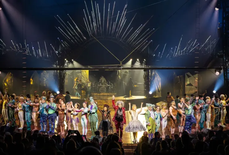 Espetáculo Alegría - In A New Light do Cirque du Soleil na Grande Tenda