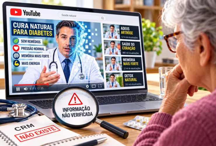 Falso médico criado por inteligência artificial aparece em vídeo de saúde no YouTube