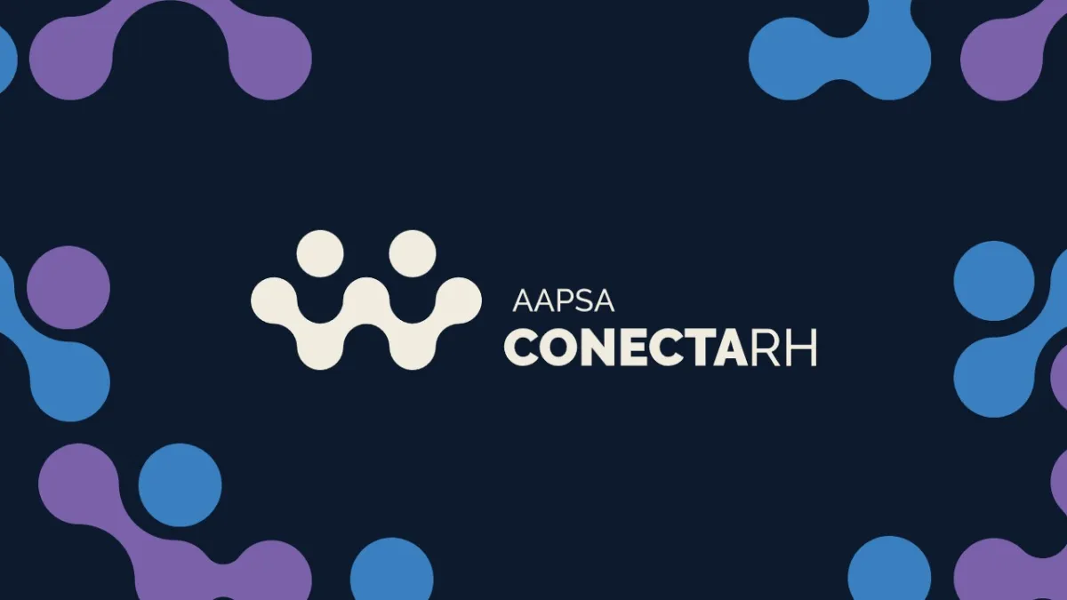 Arte de divulgação do AAPSA Conecta RH, evento em Curitiba